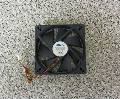 New DINIC DFB122512L 12V 120mm x 25mm Two Ball Bearing DC Brushless Cooling Fan