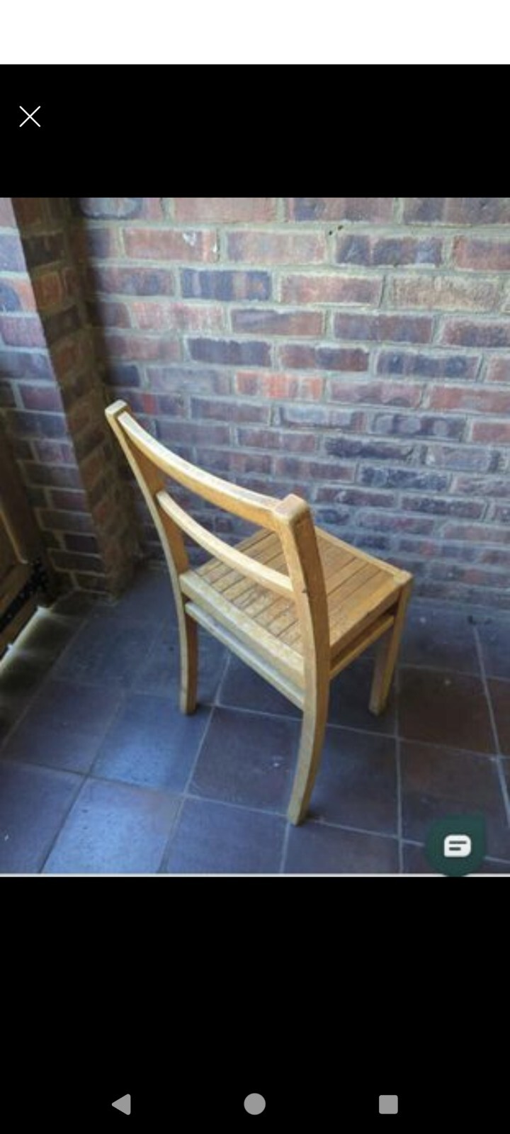 Vintage School Chair eBay