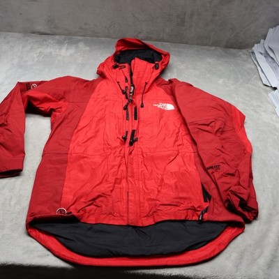 North Face Jacket Womens Large Red Summit Series Gore-Tex XCR 3in1 Shell VTG