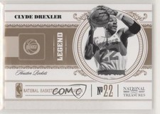 2010-11 Playoff National Treasures Legend 38/99 Clyde Drexler #126 HOF 9c6