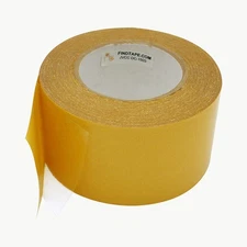 JVCC Double-Sided Film Tape [Rubber Adhesive] (DC-1503): 3 in. x 60 yds. (Clear)