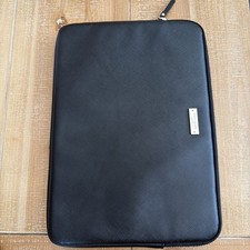 Kate Spade New York Black Laptop Case Padded Computer Sleeve 13x9.5 Pink Padded