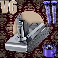 Batteria 9000 mAh per Dyson V6 DC58 DC61 DC62 SV05 SV06 SV03 SV04 Absolute/Filtro