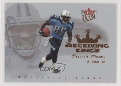 2004 Fleer Ultra Receiving Kings Derrick Mason #5RE 0q3