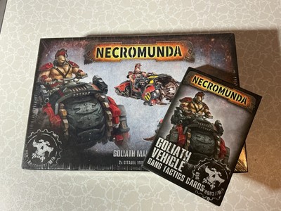 Necromunda Goliath Maulers NEU plus Goliath Fahrzeugkarten