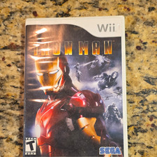 SEGA Iron Man Nintendo Wii Manual Included T-Teen Action & Adventure Sold As Is