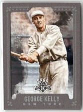 2017 PANINI DIAMOND KINGS #11 GEORGE KELLY FRAMED GREY NEW YORK GIANTS