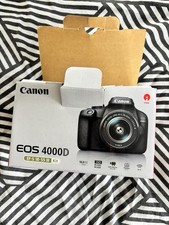 Canon EOS 4000D 18 MP Digital SLR Camera Kit - Black