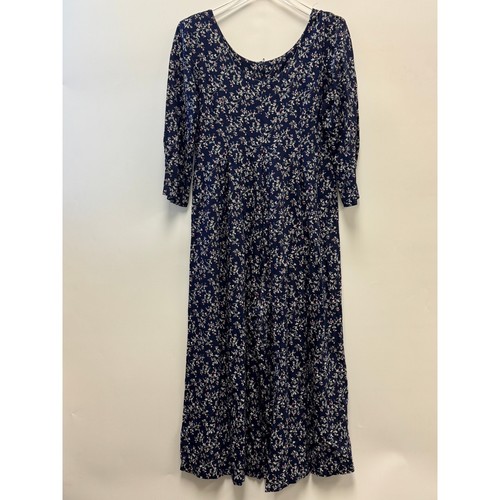 VTG All That Jazz 80s 90s Y2K Wide Leg Dark Floral Romper Sz 9/10