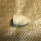 Original antique lead bullet of the Peters system, Model 1854