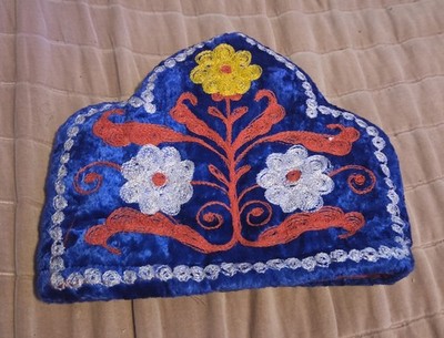 Uzbek Suzani Handmade Tea Teapot Cover TRADITIONAL EMBROIDERY Quilted INSIDE