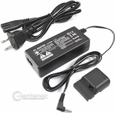 AC Power Adapter Kit for Canon ACK-DC20 ACKDC20 Digital Rebel 400D Xti EOS 350D