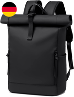 "Rolltop Rucksack Herren, Wasserdicht Laptop Rucksack Groß 17,3\""