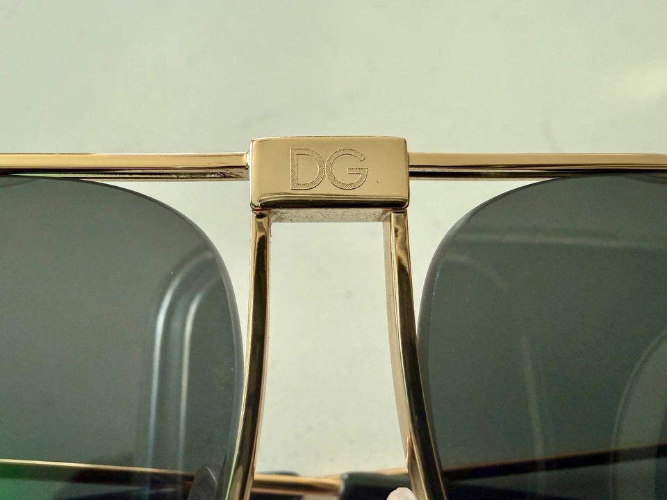 Dolce & Gabbana DG 2248 02/87 62/11 145 3n Fabricado na Itália  - Imagem 2 de 4