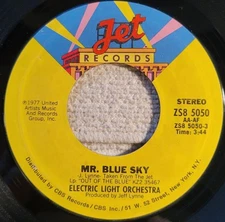 Electric Light Orchestra (ELO) "Mr. Blue Sky / One Summer Dream" strong VG+