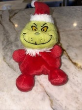 Grinch Plush Dr Seuss Stuffed Animal Palm Pals Christmas EB3 A Condition