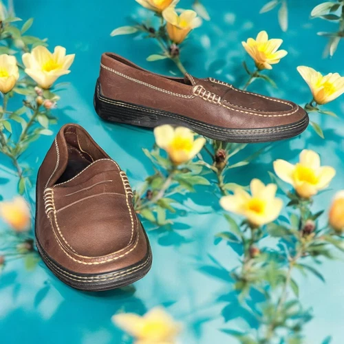 TOD’S Mocassini Tod's in pelle marrone donna 5 5 suola in gomma slip on comodi