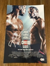 Jonathan Majors ‘Creed III' Signed 12x18 Photo 'Damian' Beckett 3