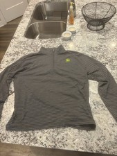 John Deere Half Zip Pullover, Medium