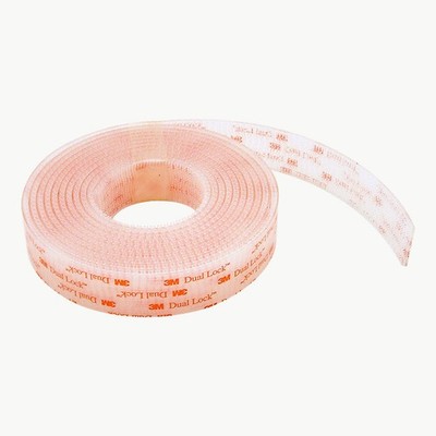 3M Dual Lock Type 250 Reclosable Fastener [Clear / Acrylic Adhesive] (SJ3560): 1