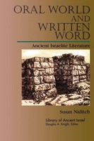Oral World And Written Word Susan Niditch Taschenbuch Kartoniert / Broschiert