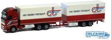 AWM Van Daalen Volvo XL Tandem Koffer Hängerzug 75249