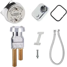 Vacuum Breaker for Shampoo Bowl Salon Sink Use Complete 1 Count (Pack of 1) 