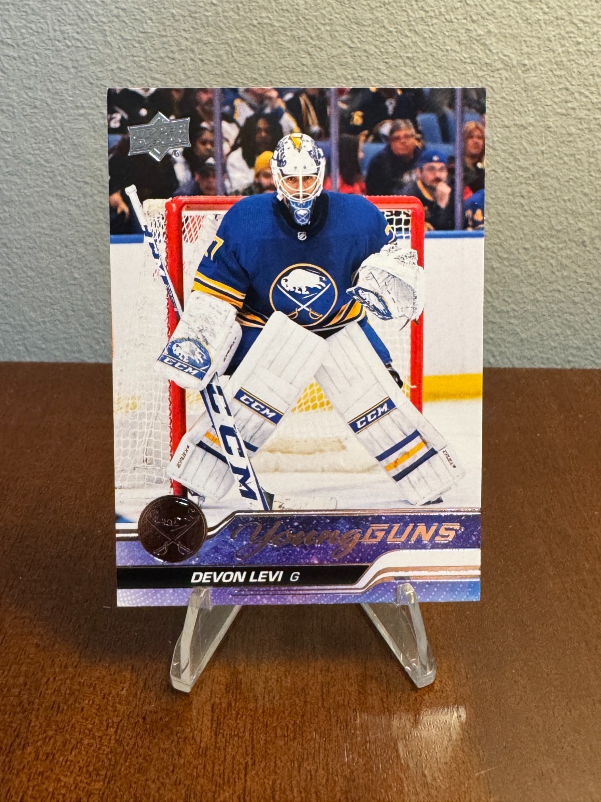 2023-24 Upper Deck - Young Guns Devon Levi #237 (RC)