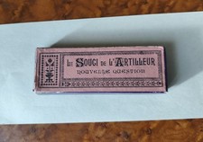 ancien jeu casse tête métallique puzzle game  jjf le souci de l'artilleur