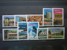 🧿 - FRANCE -  ANNÉE  2003   SERIE COMPLETE N° 3595  à 3604 - TIMBRES NEUFS**