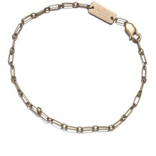 Auth GUCCI Bracelet Link Chain 18K 750 Yellow Gold