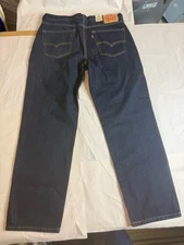 NWT Levi's Men'550 36x32 Original Relaxed Fit Straight Leg Blue Jeans Dark Wash