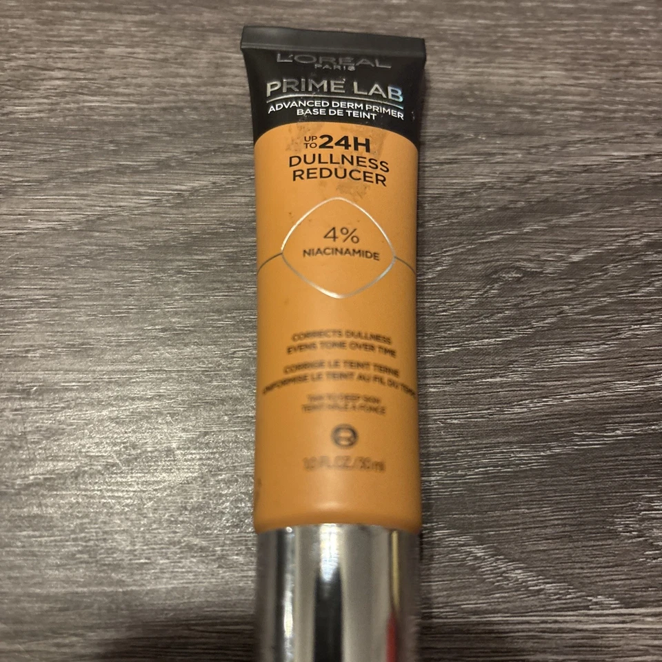 L'Oreal Paris Prime Lab Up to 24hr Dullness Reducer 1 fl oz, Tan To Deep Skin - Image 3 of 4
