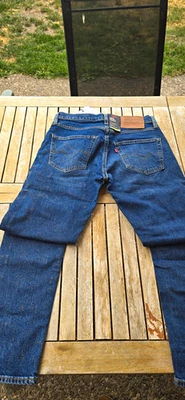 Levi's Premium 512 Slim Taper Blue Stretch Denim Jeans W28 L32 - Image 1 of 4