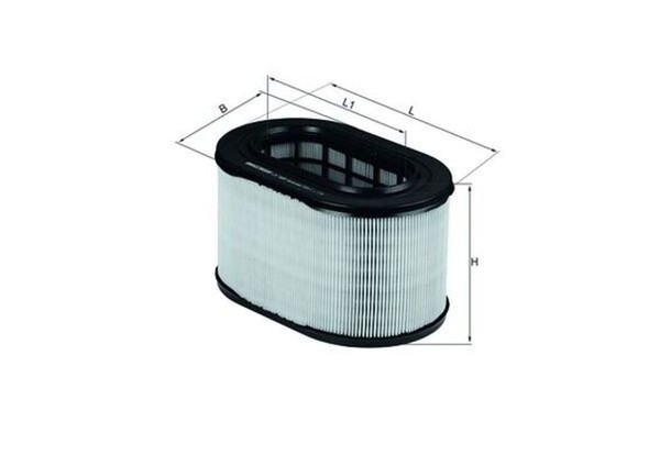 Knecht Luftfilter Lx 669 Filtereinsatz FüR Mitsubishi Galant Sport Pajero 1 Top-image