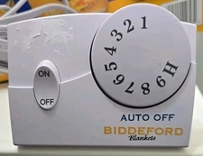 Biddeford (Model TC11BA) 4-Prong Electric Blanket Temp Control Power Cord. A6