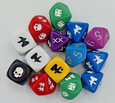 Warhammer Dice LOT OF 14 - Various Replacements - Fantasy Game - FREE SHIP