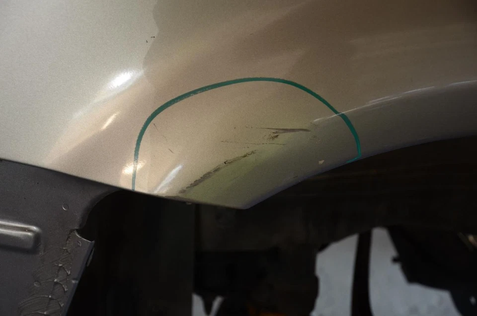 03-08 Mazda Speed6 2.3L Passenger Right Rear Quarter Panel Assembly - Image 3 of 4