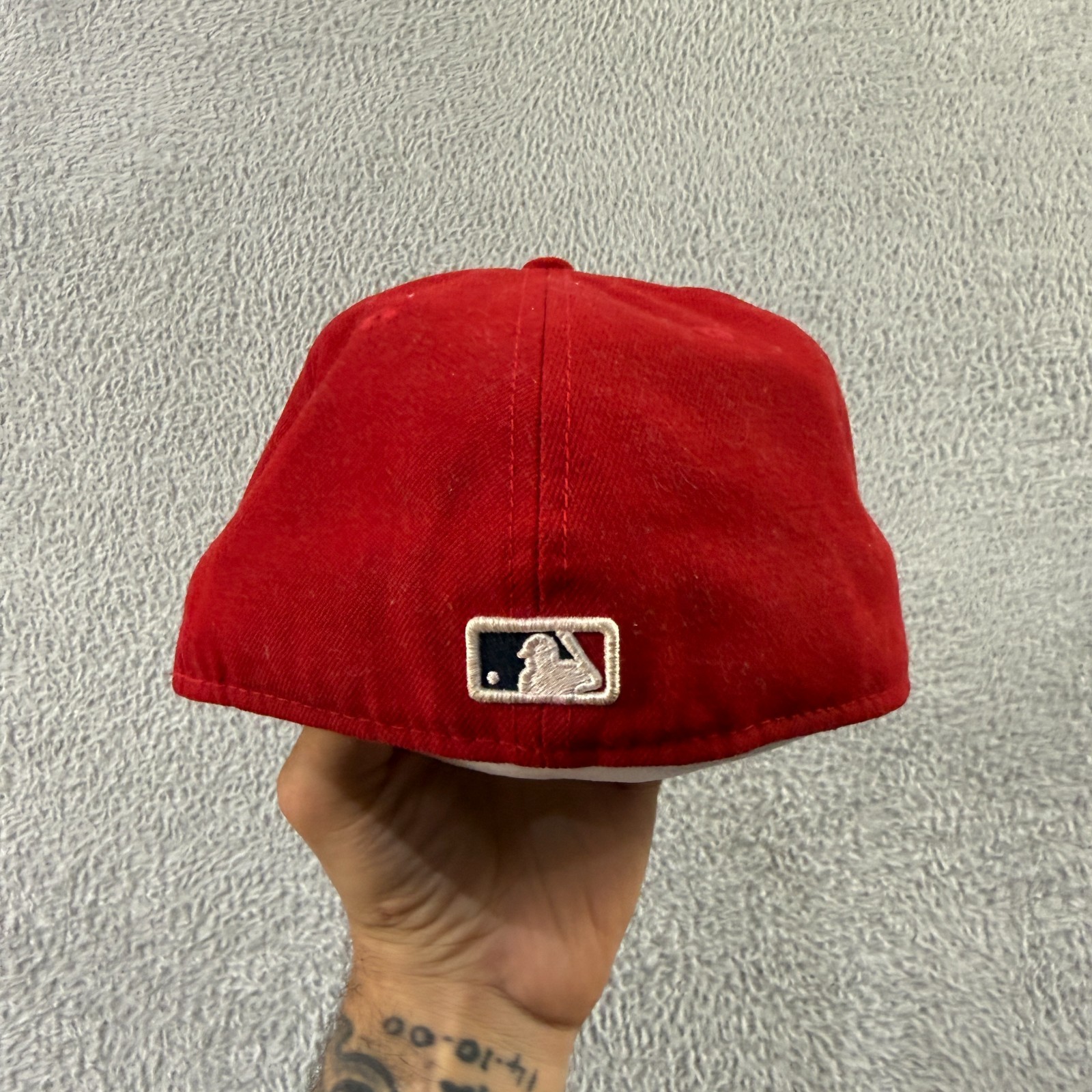 Vintage New Era 59FIFTY St. Louis Cardinals MLB Size 7 1/8 Fitted Baseball Cap image 4