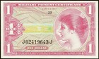 Series 641 $1 Military Payment Certificate CU Fr M885 1965🎖️ Vietnam Era MPC — photo 1