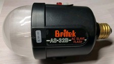 Britek AS-32B AC Slave Flash Vintage Self-contained Studio Strobe Unit E26/27