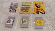 Lot Of 6 Nintendo 64 JPN N64 Games Paper Mario Donkey Kong 64 Zelda Majoras Mask