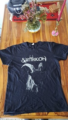Satyricon Shirt Größe Size L Black Metal Mayhem Darkthrone Emperor Immortal TNBM