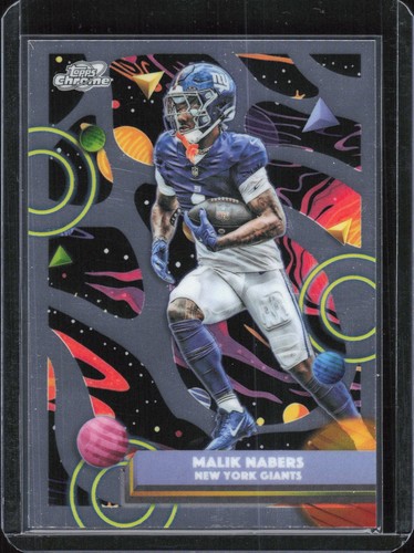 2025 Topps Chrome Cosmic #72 Malik Nabers