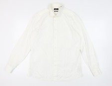 Next Men's White Slim Fit Dress Shirt 41cm