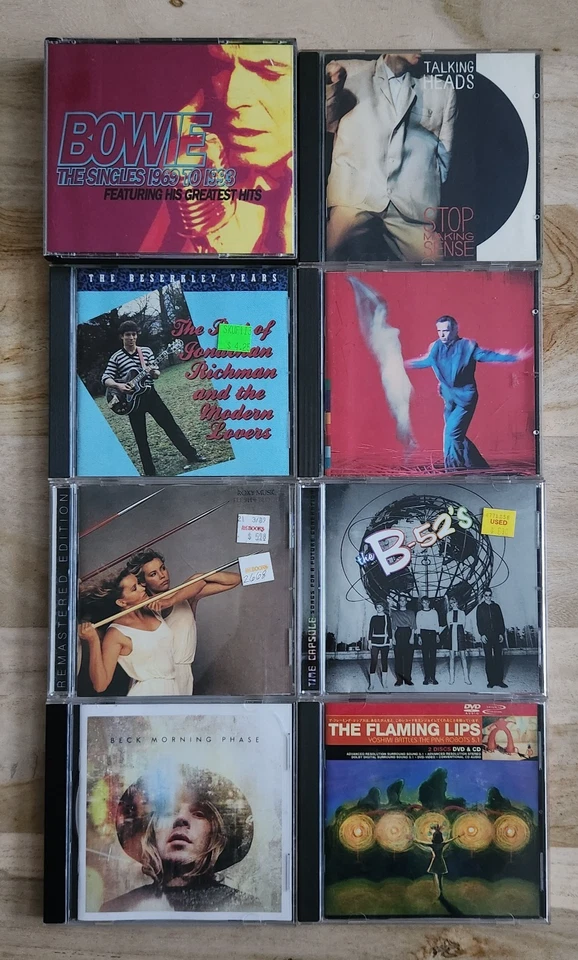 New Wave Glam Alternative Art Rock CD Collection LOT (x8) - Image 2 of 4