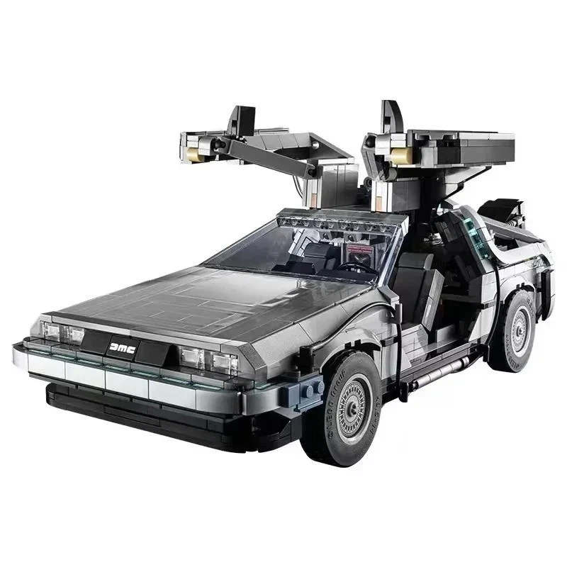 Mattoncini Compatibili LEGO Ritorno al Futuro Auto Delorean Time Machine 35 Cm - Imagen 3 de 4