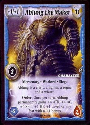 Ablung the Maker - Mercenaries - Warlord Saga of the Storm