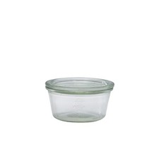 GenWare Glass Jar Clear Storage WECK Jar 29cl/ 10.2oz 10cm (Dia) - Pack of 6