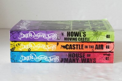 Diana Wynne Jones HOWL'S MOVING CASTLE Complete Series Lot of 3 (#1-3) Set Books